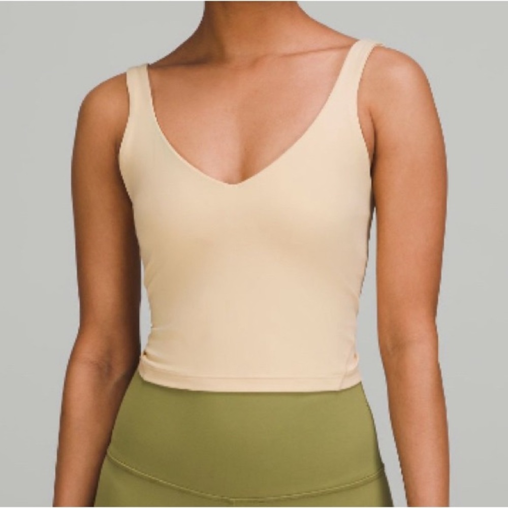 Lululemon Align Tank Top in a size 6. Color: Prosecco